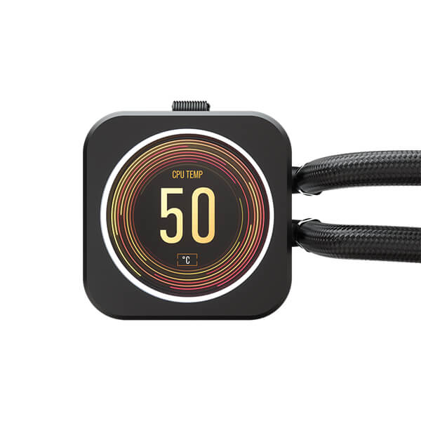 Corsair iCUE H150i Elite LCD Display CPU Liquid Cooler (Black)